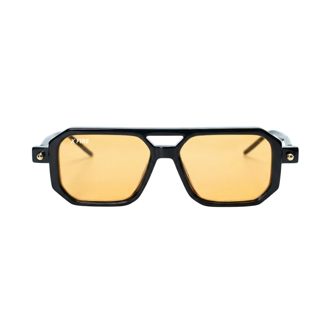 Lente de sol Bali negro/ Naranja UV400 X FIRE