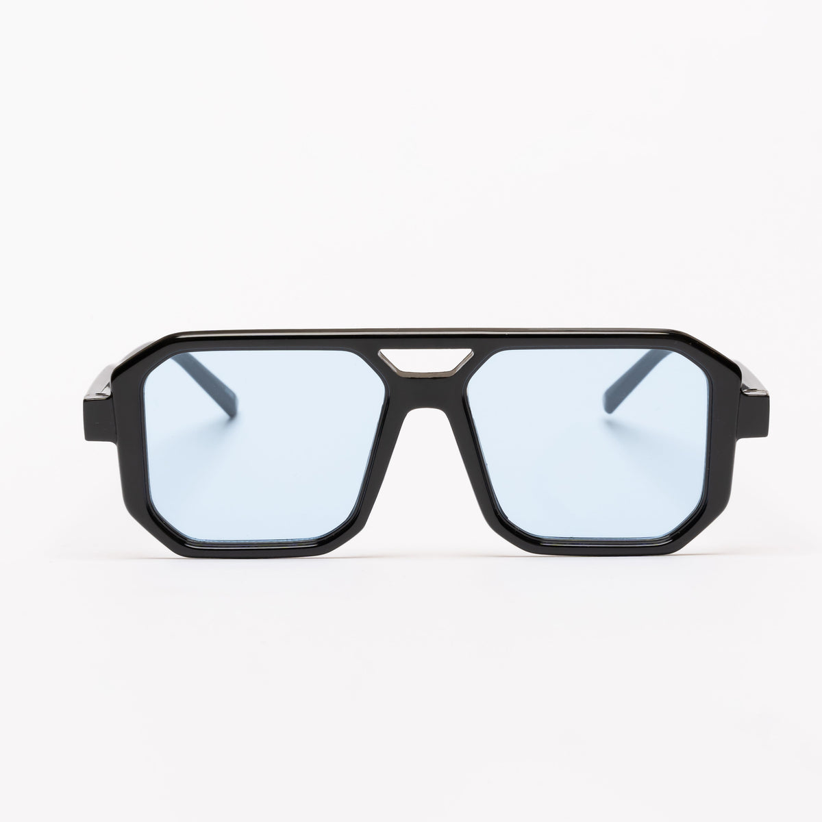 Lente de sol Cassi Negro / Azul UV400 X FIRE