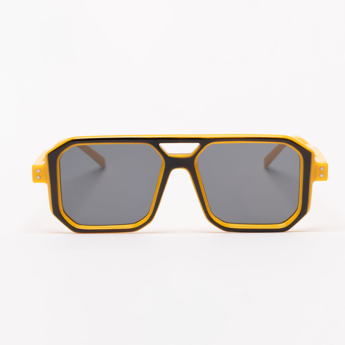 Lente de sol Cassi Negro Amarillo / Negro UV400 X FIRE
