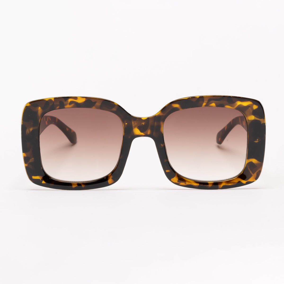 Lente de sol Animal Print Hamad / Café UV400 X FIRE