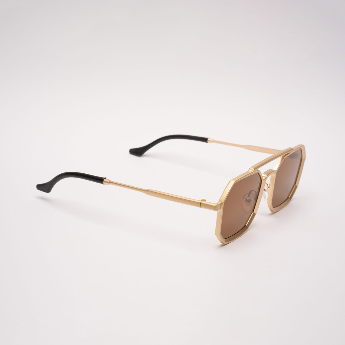 Lente de sol Dorado Oxford / Café UV400 X FIRE