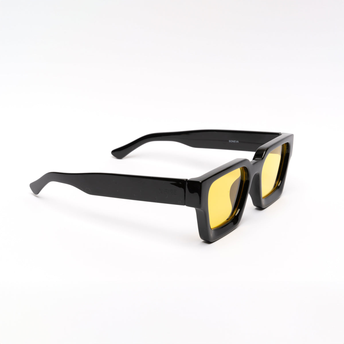 Lente de sol Negro Soneva / Amarillo UV400 X FIRE