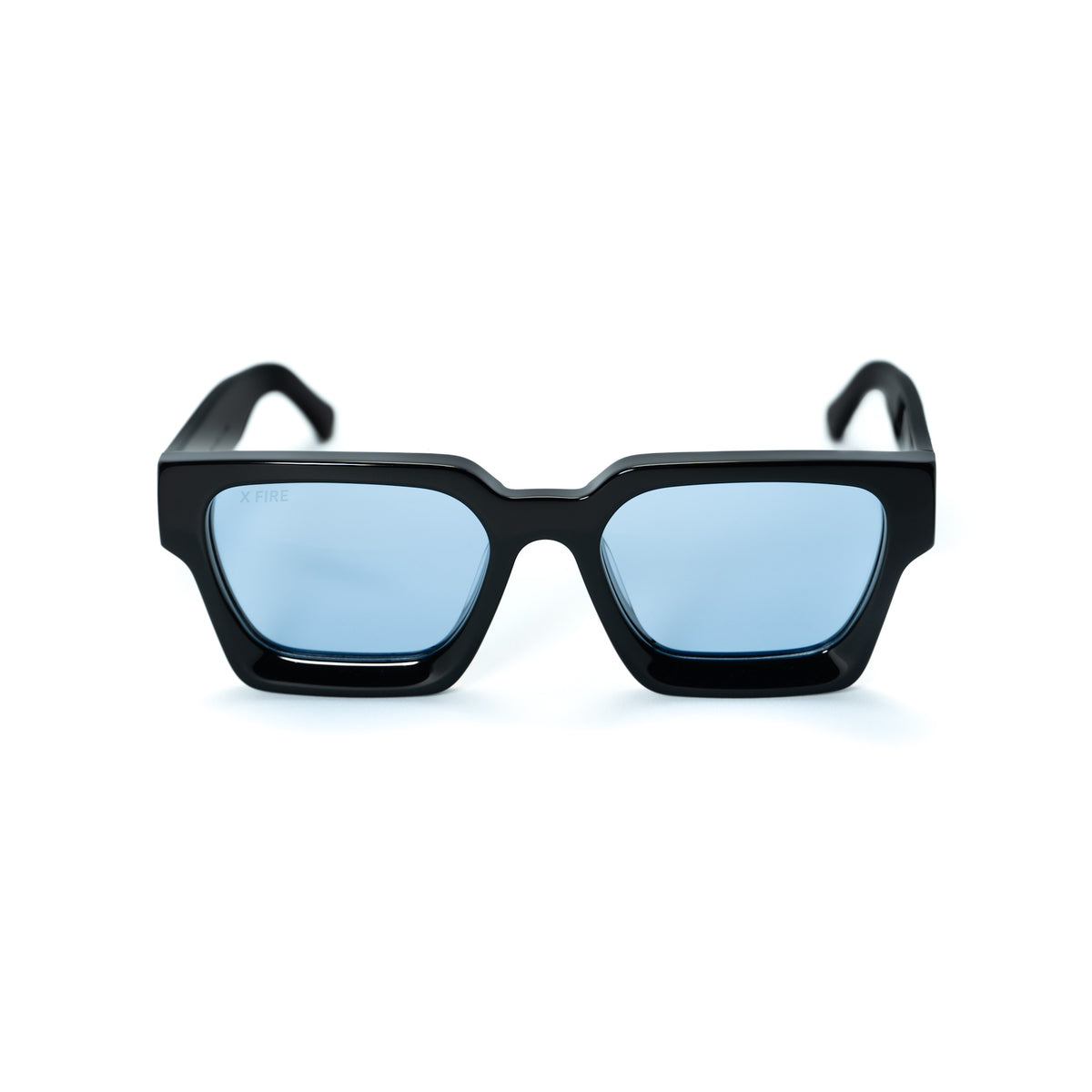 Lente de sol Negro Spargi / Azul UV400 X FIRE