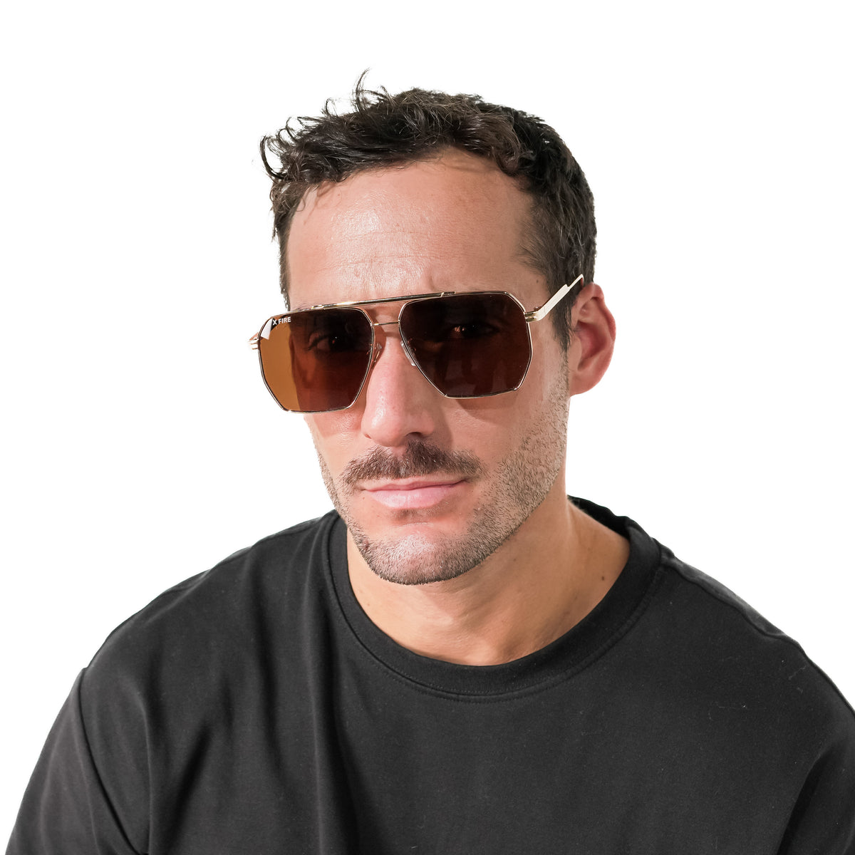 VOGEL GOLD | BROWN MIRROR