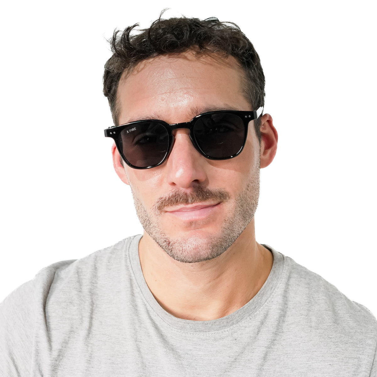 Lente de sol Negro Greco Plus / Negro UV400 X FIRE