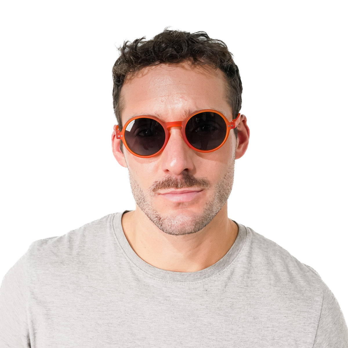 Lente de sol Naranjo Hakim / Negro UV400 X FIRE