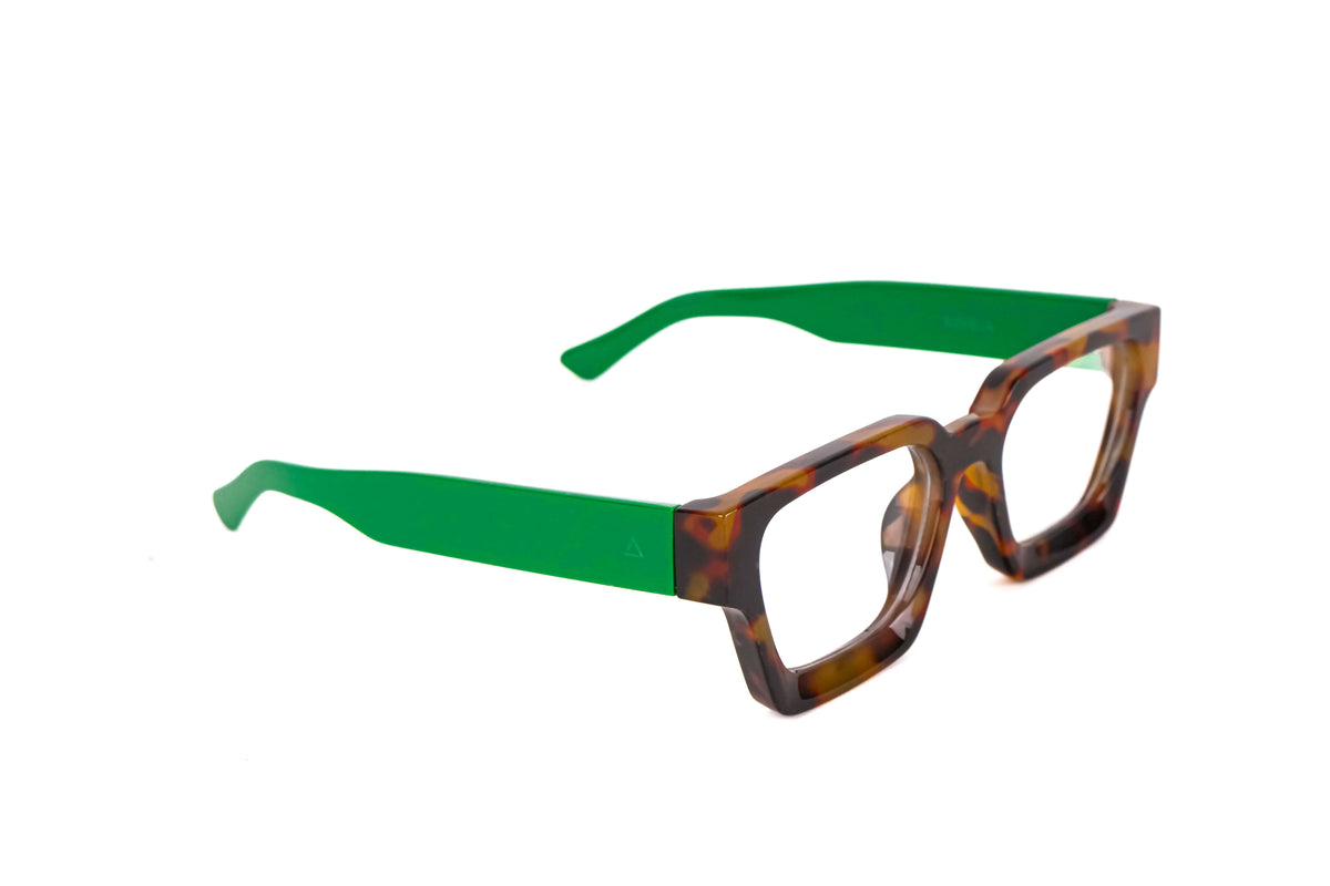 SONEVA GREEN ANIMAL PRINT | OPTICAL MIRROR