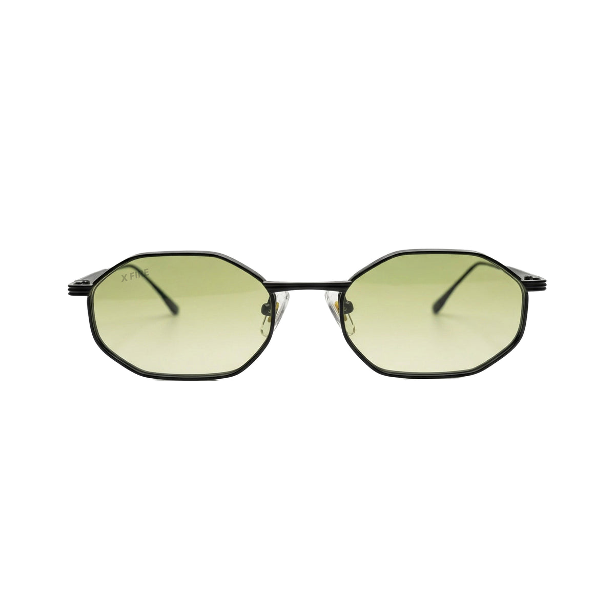 VENCHI BLACK | TRANSPARENT GREEN MIRROR