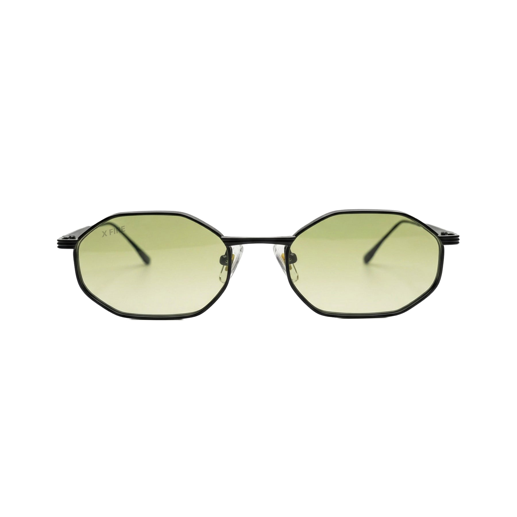 VENCHI BLACK | TRANSPARENT GREEN MIRROR