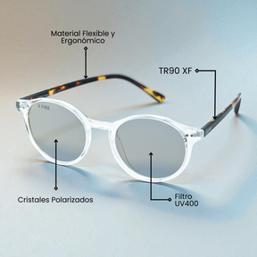 NIZA TRANSPARENT PRINT | BLACK MIRROR