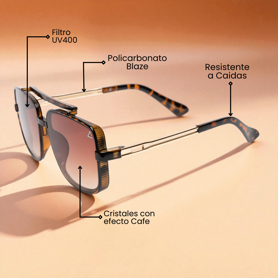Lente de sol Café Kavar / Café UV400 X FIRE