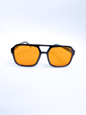 Lente de sol Negro Arezzo / Naranjo UV400 X FIRE