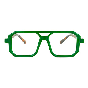 Lente Óptico Animal Print Verde Bali 2.0