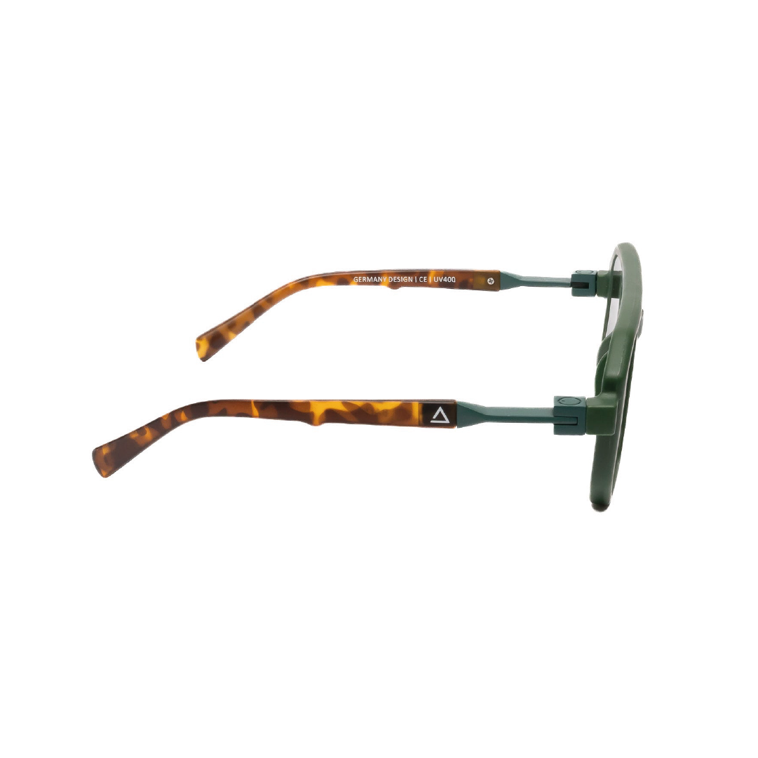 Lente de sol animal print verde Bali 2.0 / Verde UV400 X FIRE