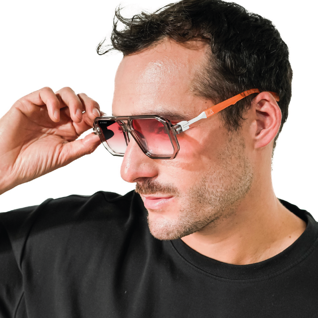 Lente de sol Gris Bali 2.0 / Rosado UV400 X FIRE