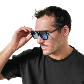 Lente de sol Bali Negro / Azul UV400 X FIRE