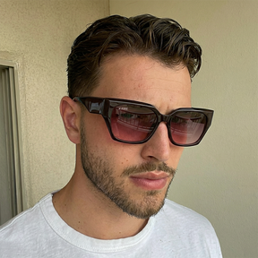 Lente de sol Alessa Burgundy | Lente burgundy