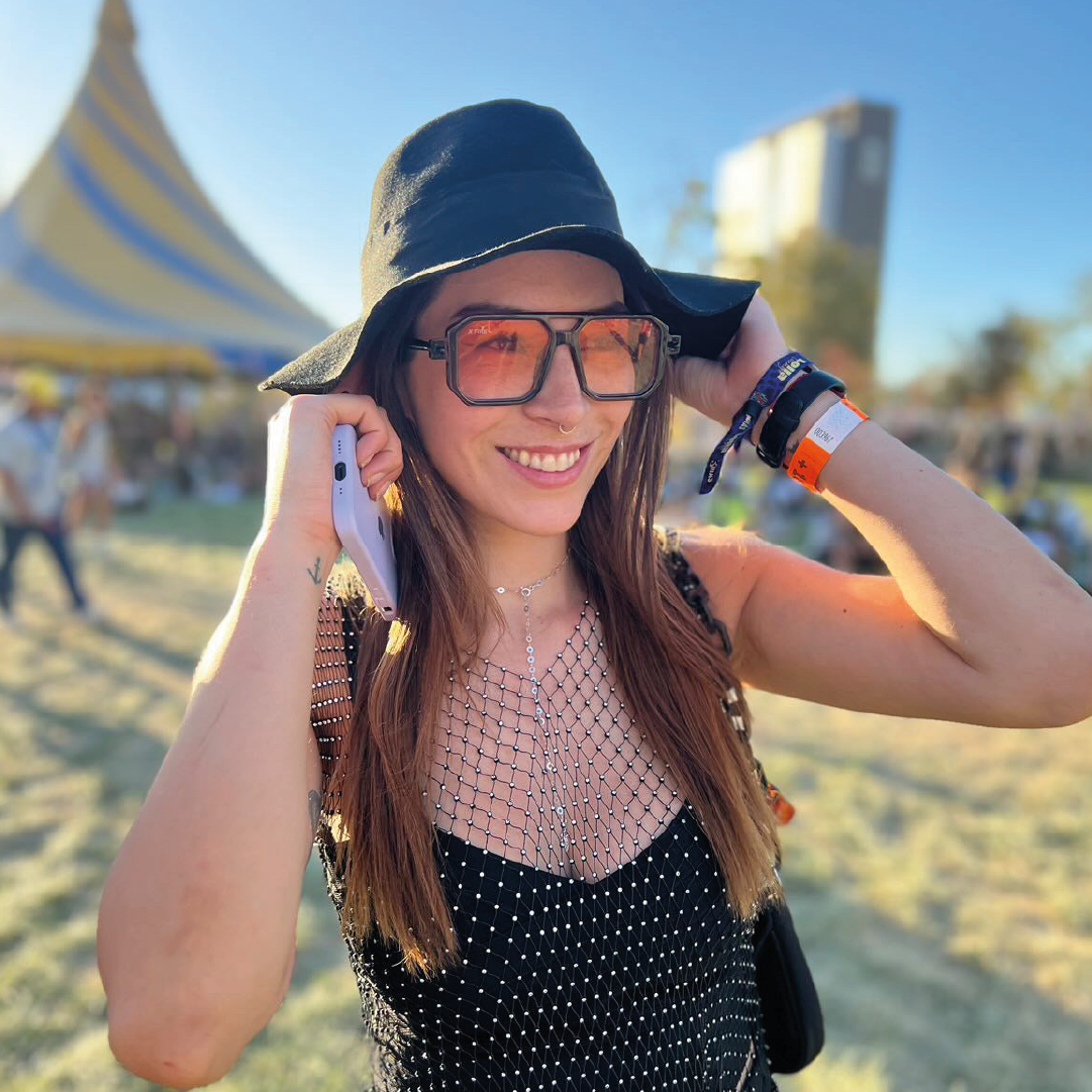 Lente de sol Bali Gris / Rosado UV400 X FIRE