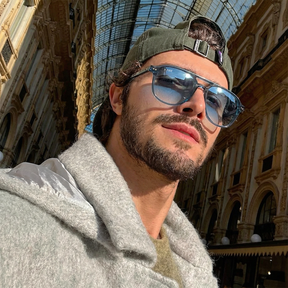 Lente de sol Manzini Azul / Azul UV400 X FIRE