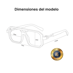 Lente de sol Bali 2.0 Animal print / Café UV400 X FIRE