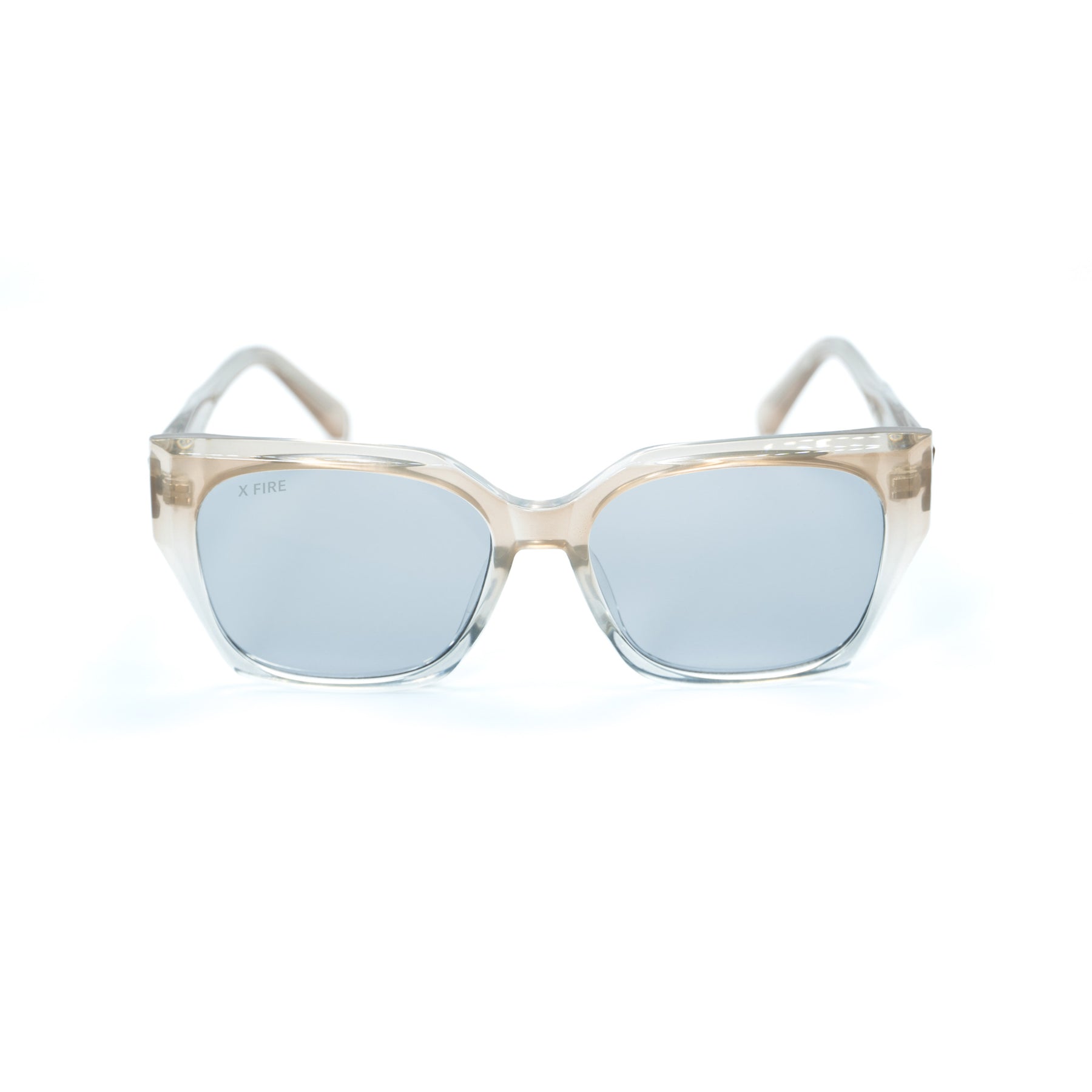 Lente de sol beige Alessa / Gris UV400 X FIRE