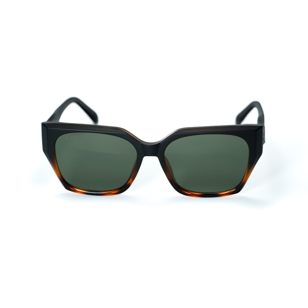 Lente de sol Animal Print Alessa / Verde UV400 X FIRE