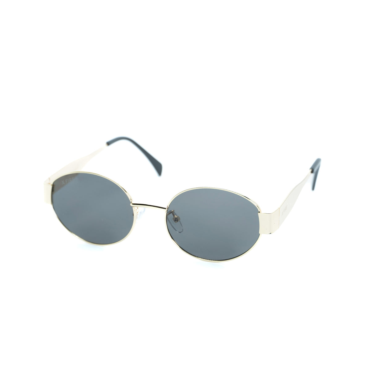 Lente de sol dorado Armonia / Negro UV400 X FIRE