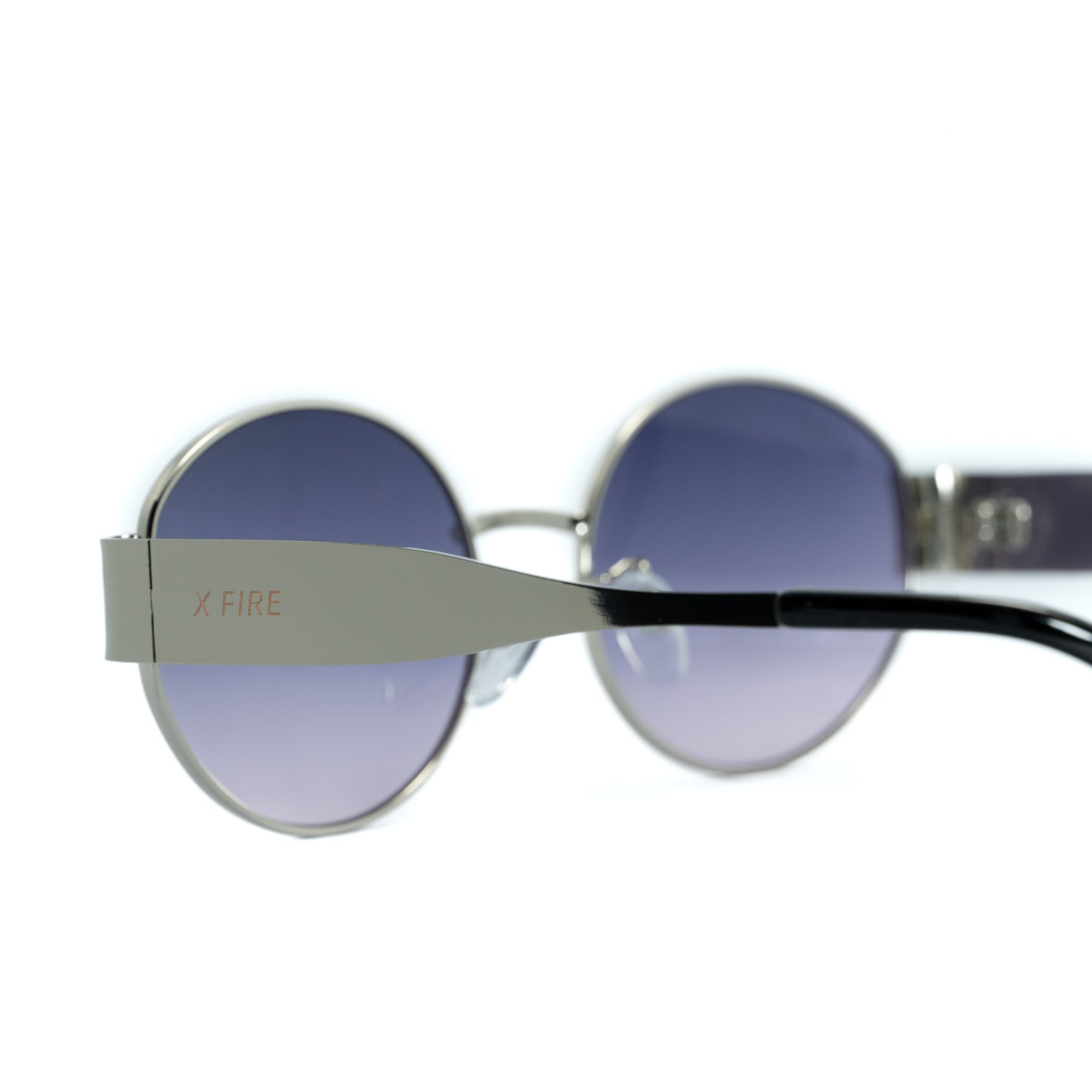 Lente de sol plateado Armonia / Morado UV400 X FIRE