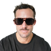 Lente de sol Bali Animal Print / Negro UV400 X FIRE