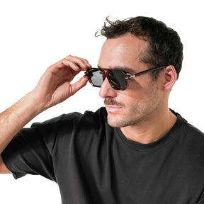 Lente de sol Bali Animal Print / Negro UV400 X FIRE