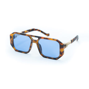 Lente de sol Bali 2.0 Animal Print / Azul UV400 X FIRE