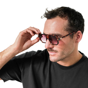 Lente de sol Bali Animal Print / Morado UV400 X FIRE