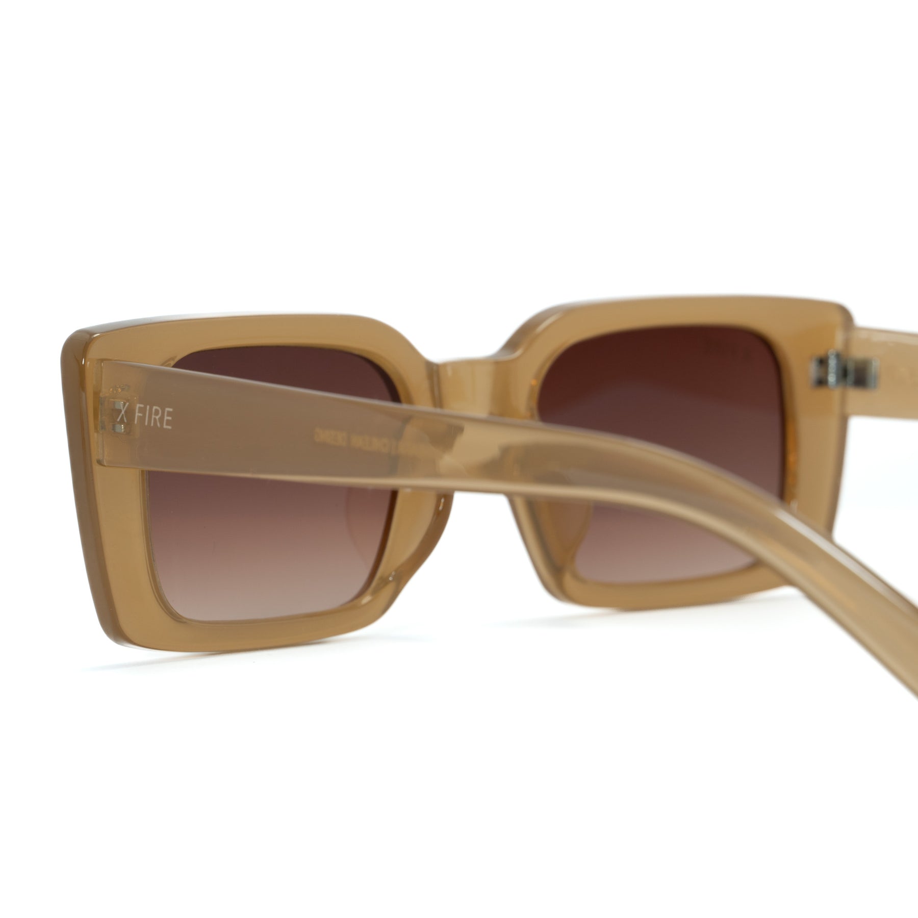 Lente de sol Bambara Camel / Café UV 400 X FIRE