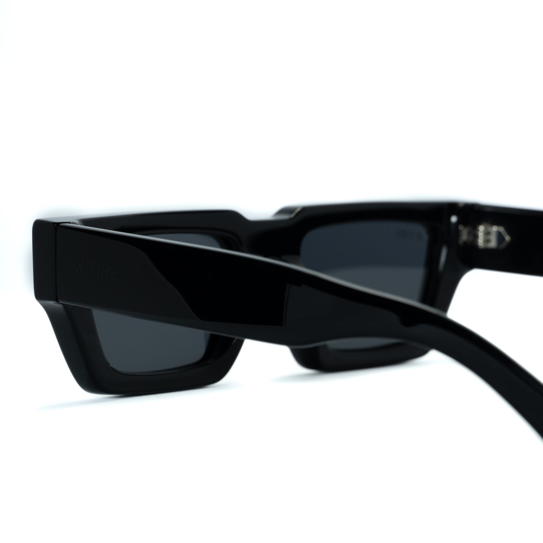 Lente de sol Bayat Negro / Negro UV400 X FIRE