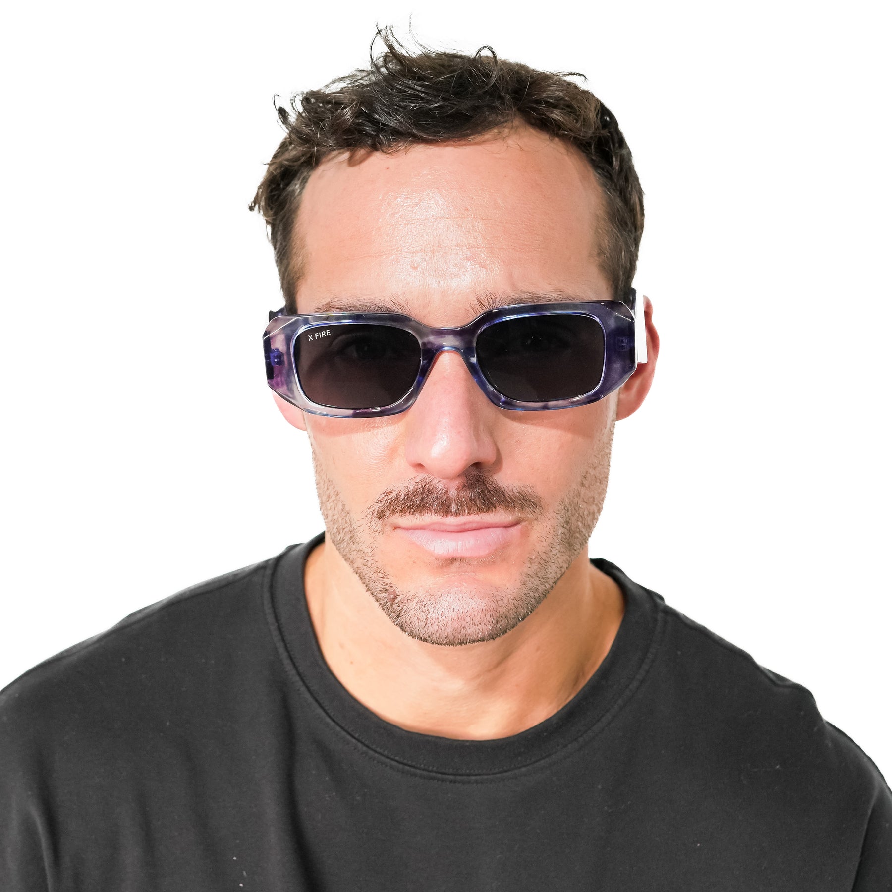 Lente de sol Bombay azul / Negro UV400 X FIRE