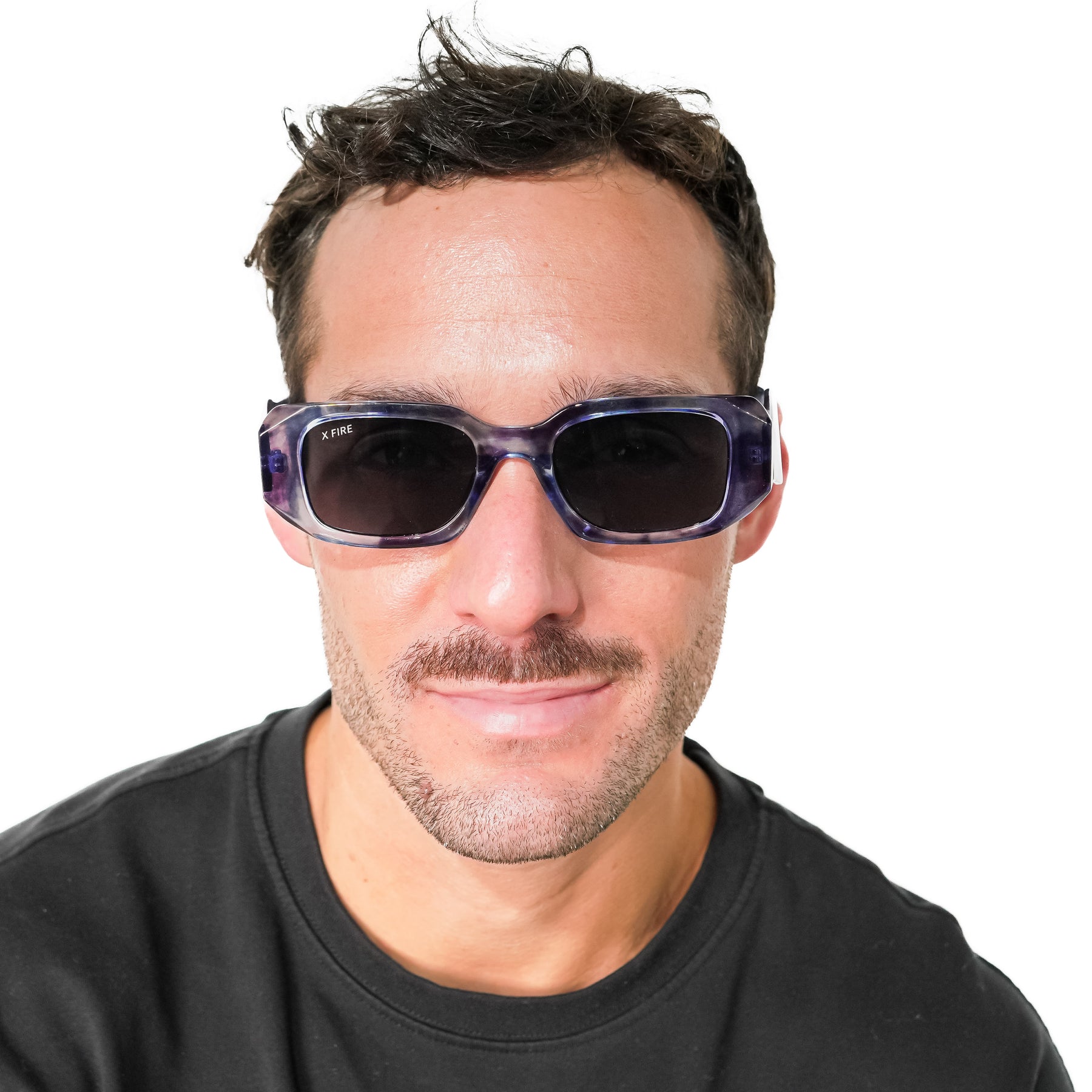 Lente de sol Bombay azul / Negro UV400 X FIRE