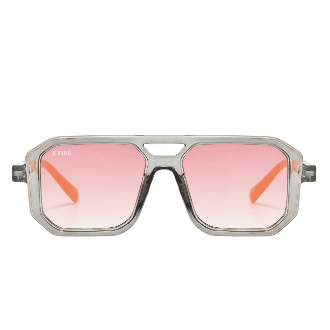 Lente de sol Gris Bali 2.0 / Rosado UV400 X FIRE