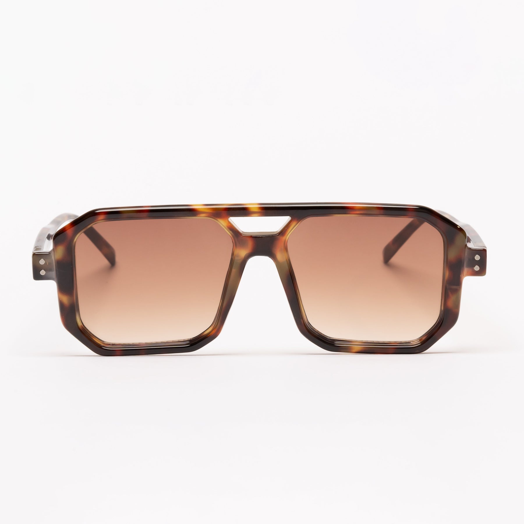 Lente de sol Cassi Animal Print / Café UV400 X FIRE