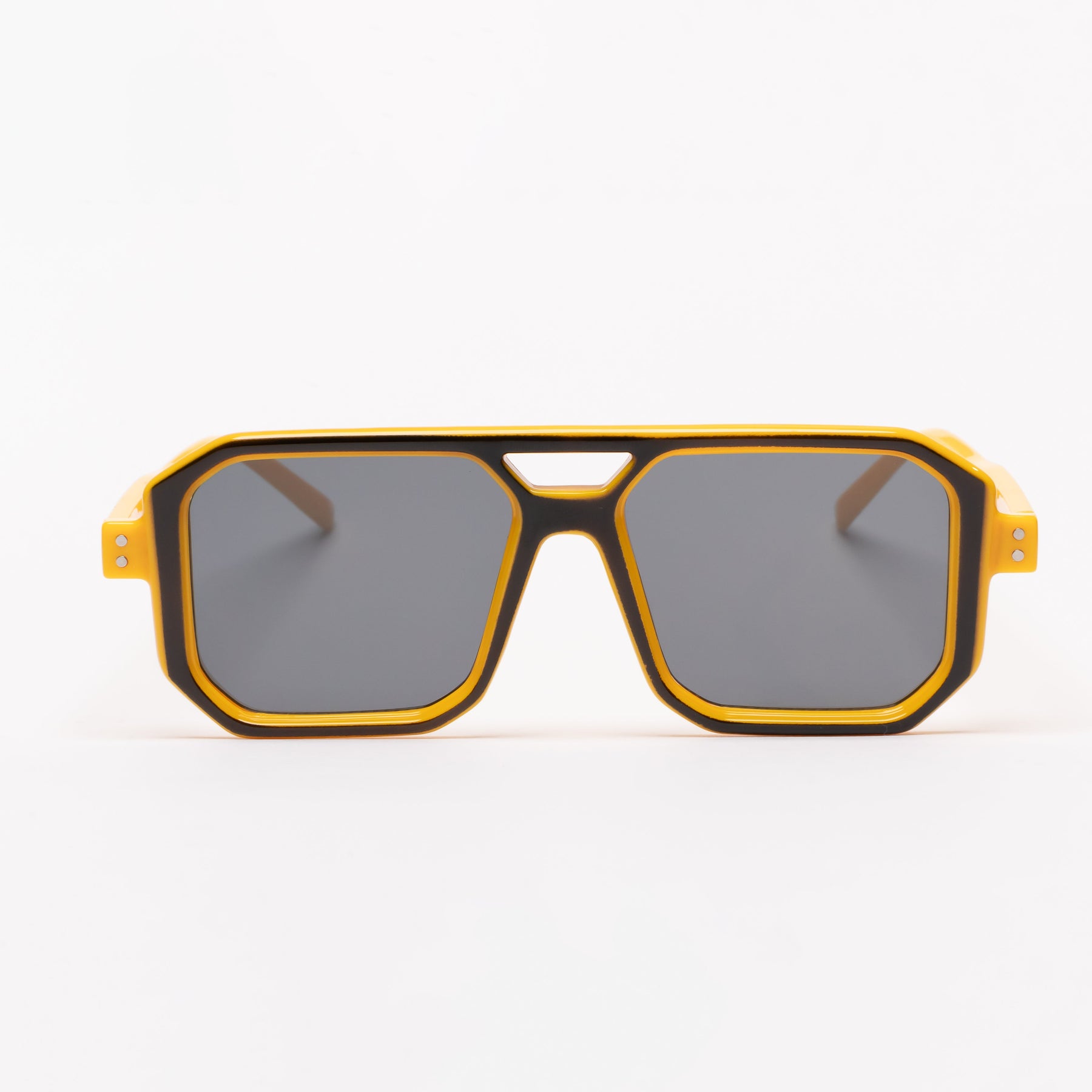 Lente de sol Cassi Negro Amarillo / Negro UV400 X FIRE