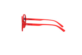 Lente de sol Rojo Hakim / Negro UV400 X FIRE  | BLACK MIRROR