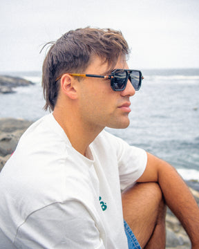 Lente de sol Bali Negro / Negro UV400 X FIRE