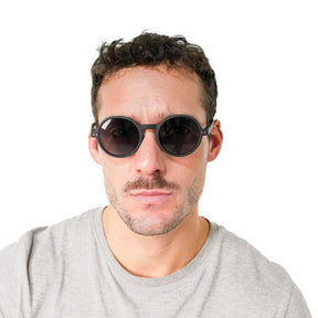 Lente de sol negro Hakim / Negro UV400 X FIRE