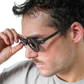 Lente de sol negro Hakim / Negro UV400 X FIRE