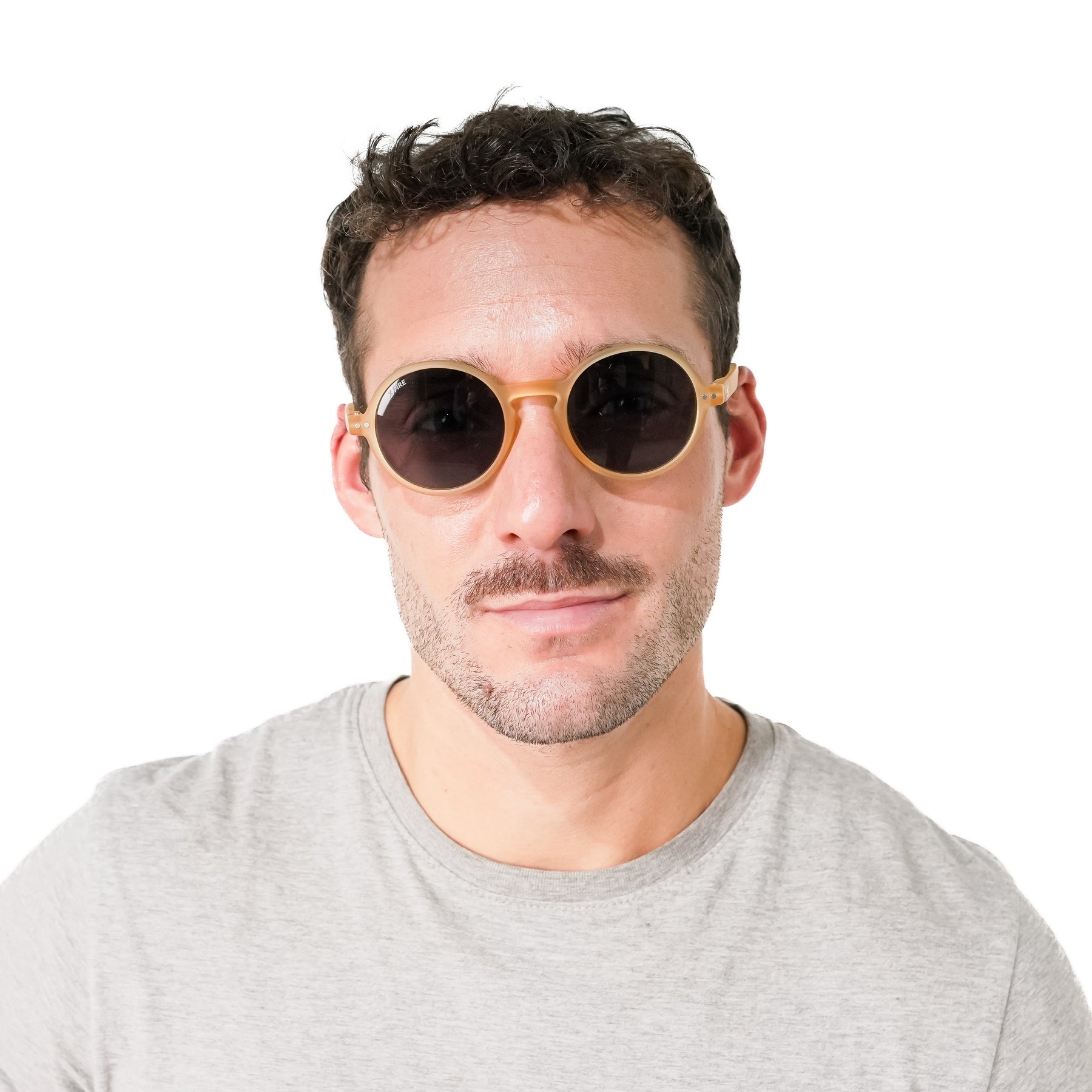 Lente de sol Amarillo Hakim / Negro UV400 X FIRE