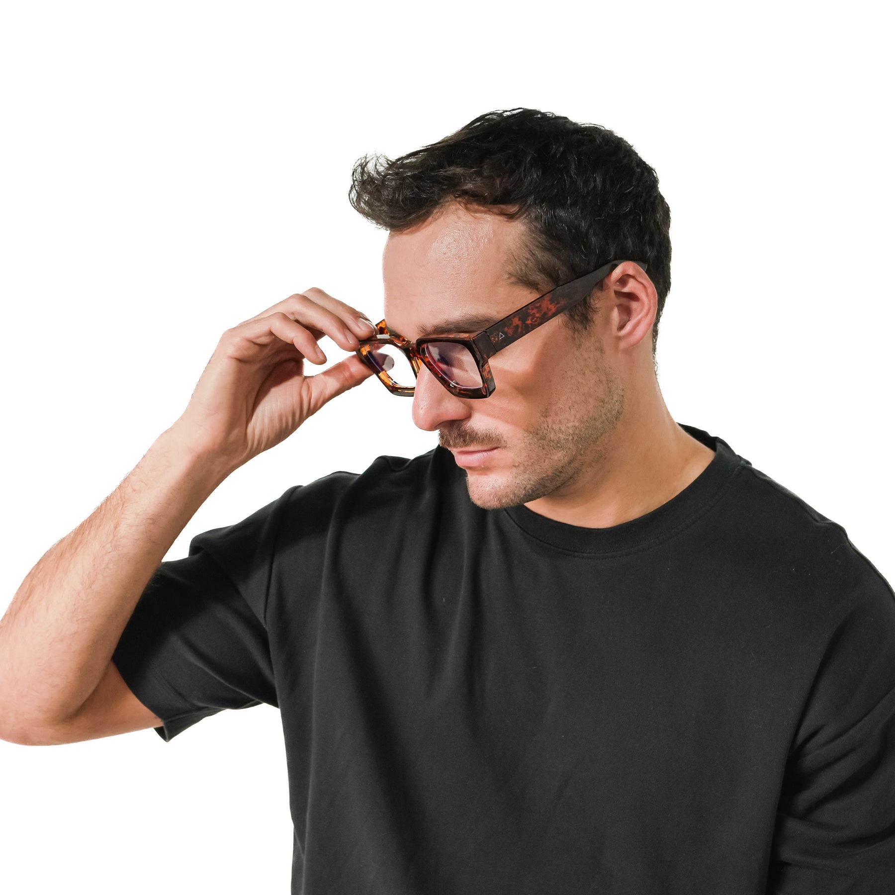 SONEVA BLACK ANIMAL PRINT | OPTICAL MIRROR