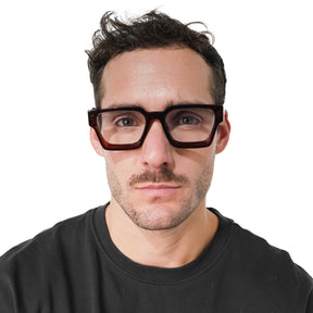 SONEVA BLACK ANIMAL PRINT | OPTICAL MIRROR