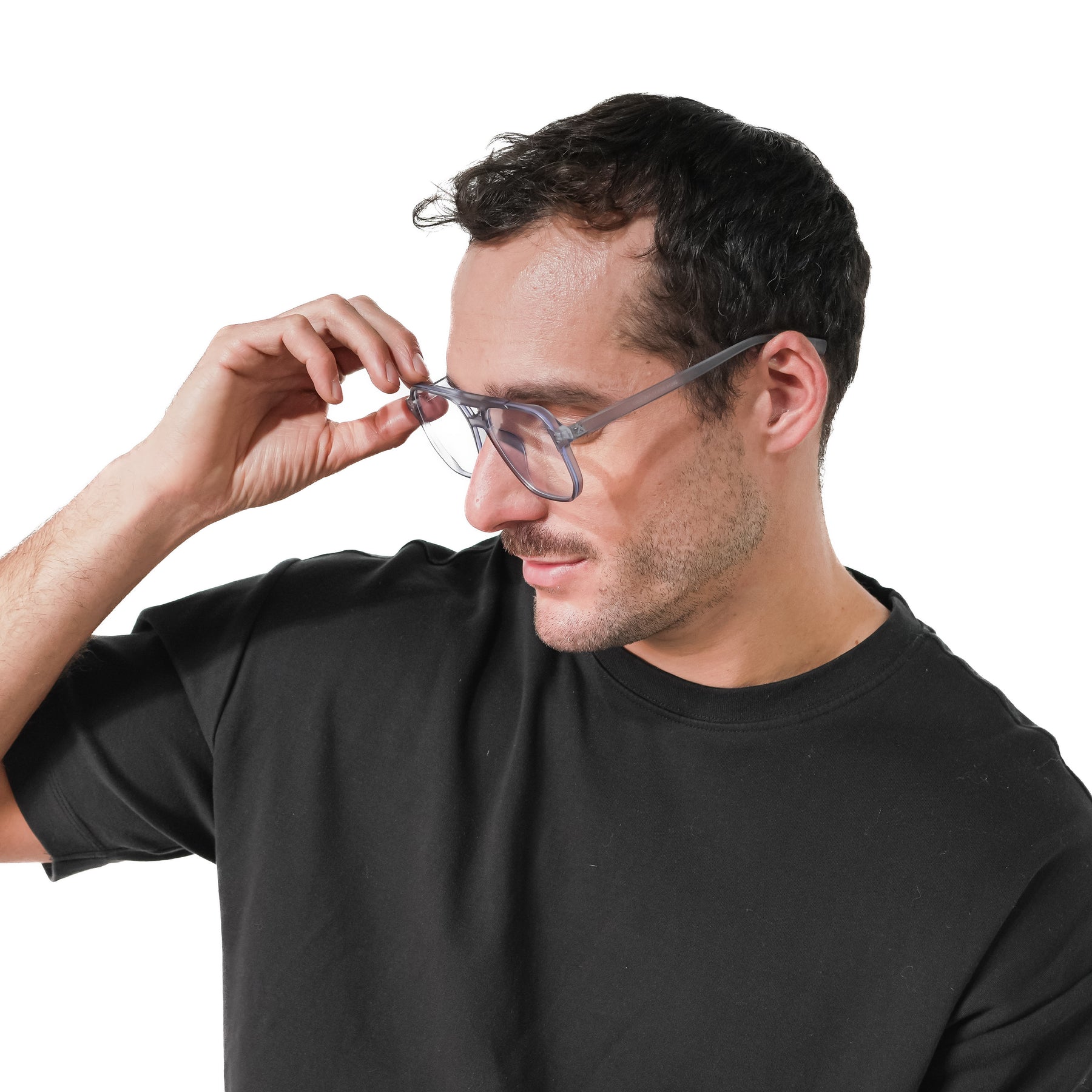 Lente óptico gris transparente Apolo