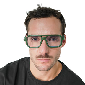 Lente Óptico Animal Print Verde Bali 2.0