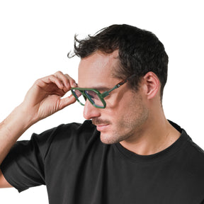 Lente Óptico Animal Print Verde Bali 2.0