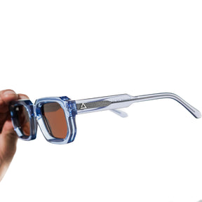 SAMBRA BLUE | BROWN MIRROR